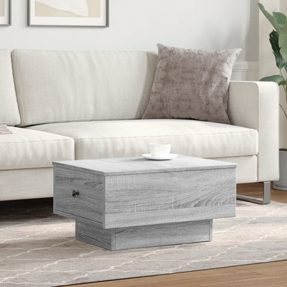 Coffee Table Grey Sonoma 60x45x31 cm Engineered Wood