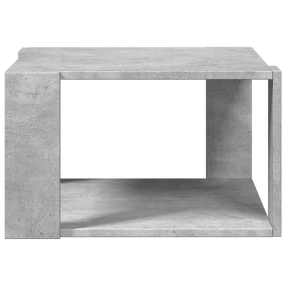 Coffee Table Concrete Grey 51.5x51.5x30 cm Engineered Wood