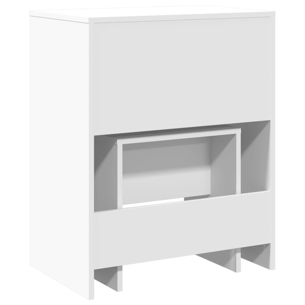 Dressing Table and Stool White 60x40x113,5 cm