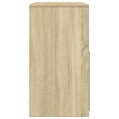 Dressing Table and Stool Sonoma Oak 60x40x113,5 cm