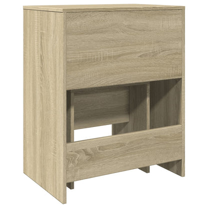Dressing Table and Stool Sonoma Oak 60x40x113,5 cm