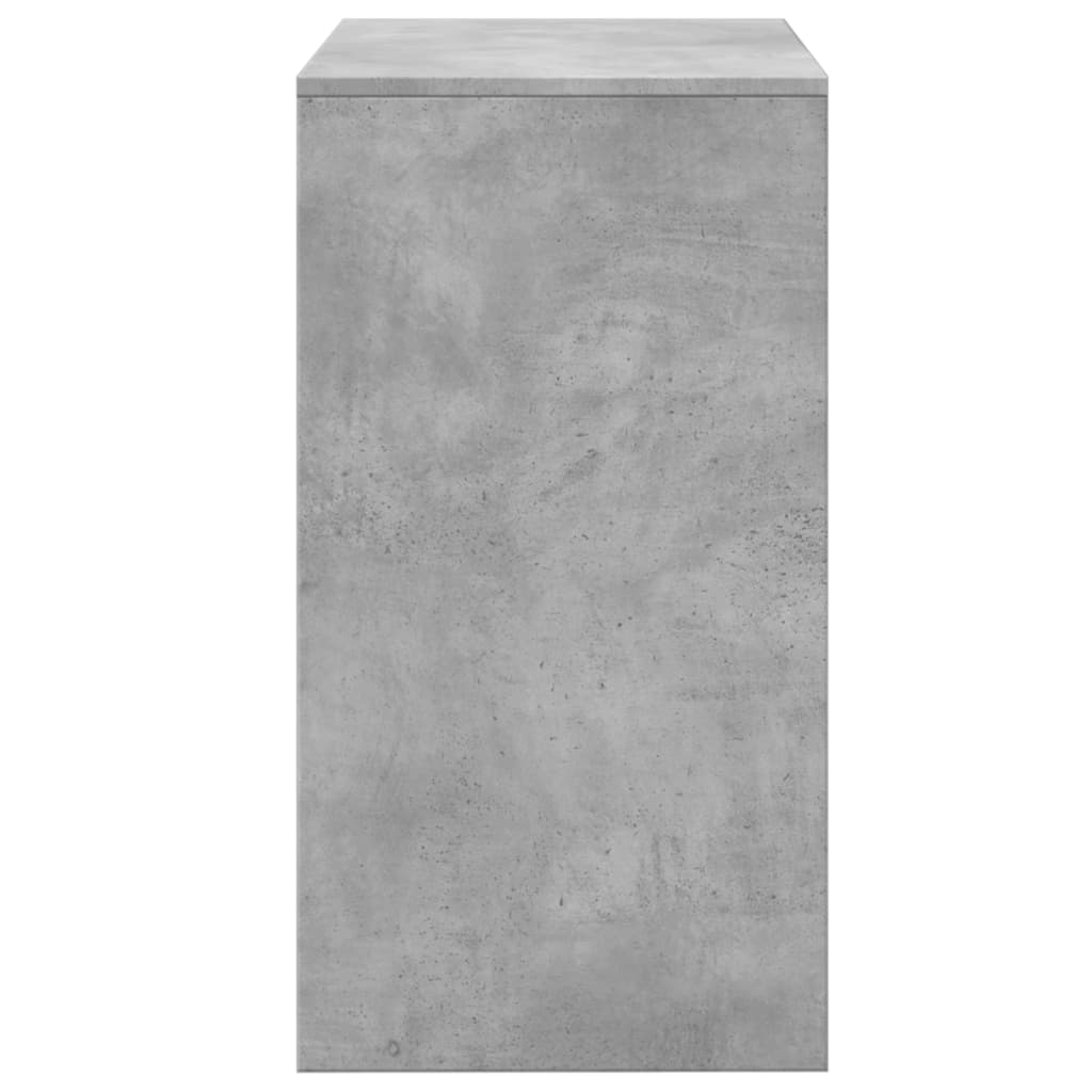 Dressing Table and Stool Concrete Grey 60x40x113,5 cm