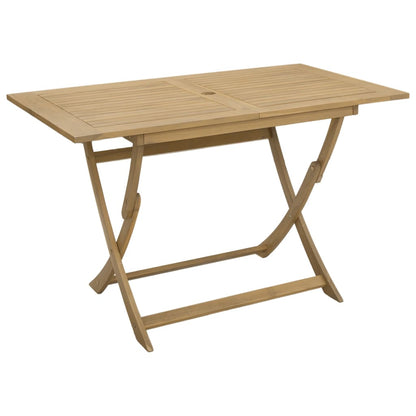 5 Piece Garden Dining Set Solid Wood Acacia
