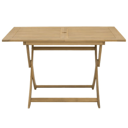 7 Piece Garden Dining Set Solid Wood Acacia