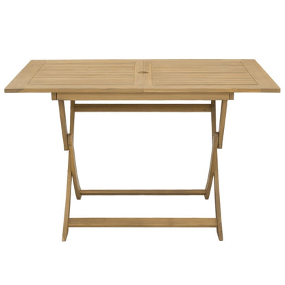 7 Piece Garden Dining Set Solid Wood Acacia