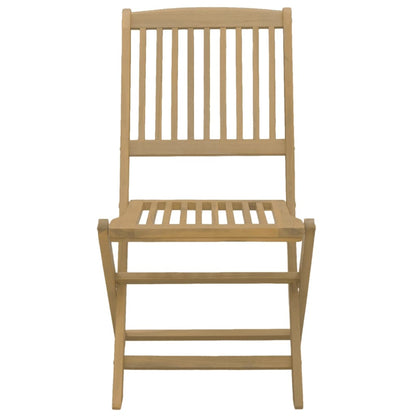 5 Piece Garden Dining Set Solid Wood Acacia