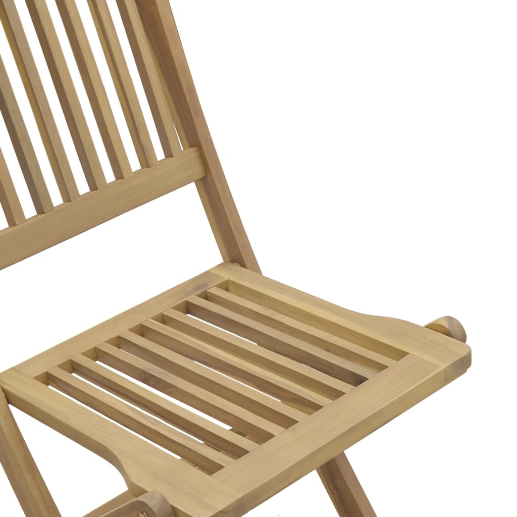 5 Piece Garden Dining Set Solid Wood Acacia