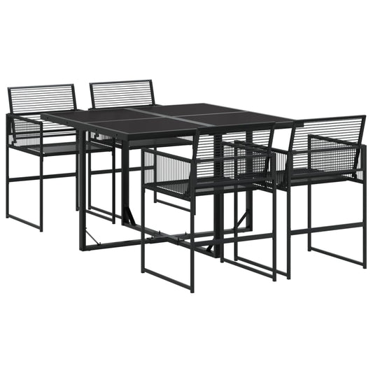 Garden Dining Set | Black