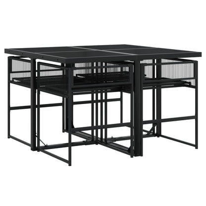 Garden Dining Set | Black