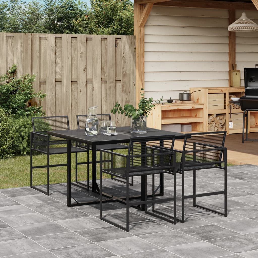 Garden Dining Set | Black