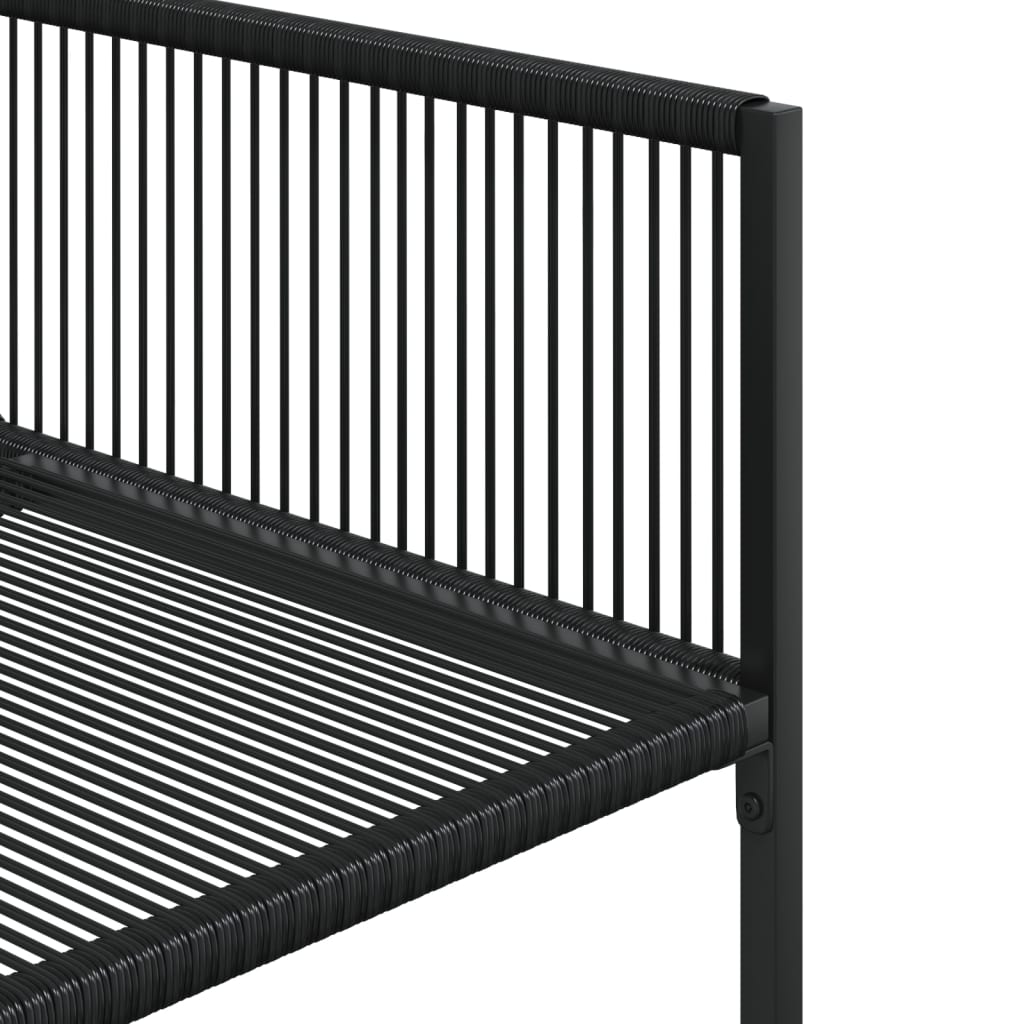Garden Dining Set | Black | Poly Rattan | 13 Piece Set | Stackable