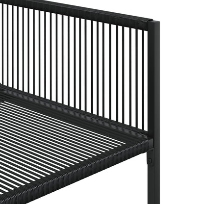 Garden Dining Set | Black | Poly Rattan | 13 Piece Set | Stackable