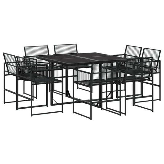 Garden Dining Set | Black