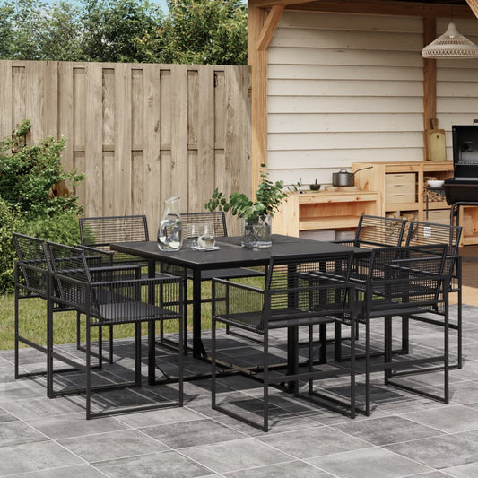Garden Dining Set | Black