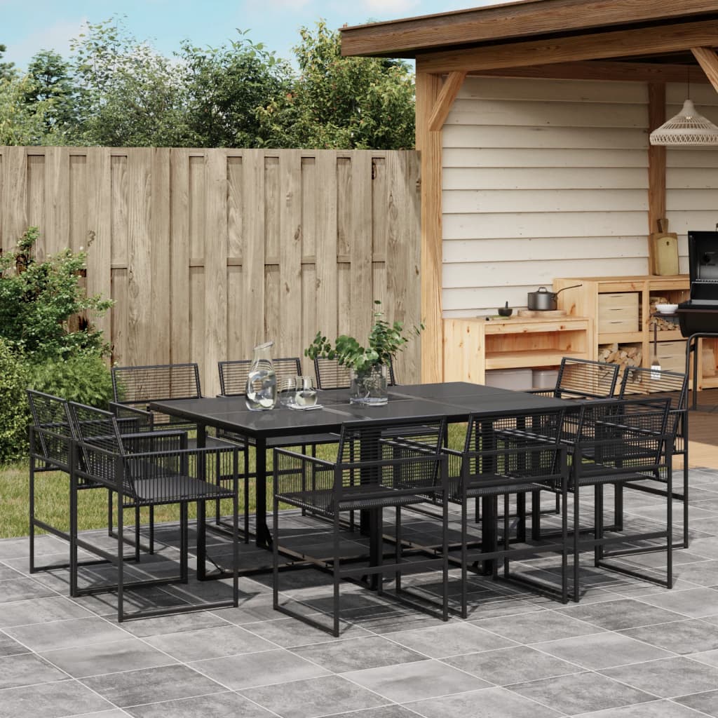 Garden Dining Set | Black