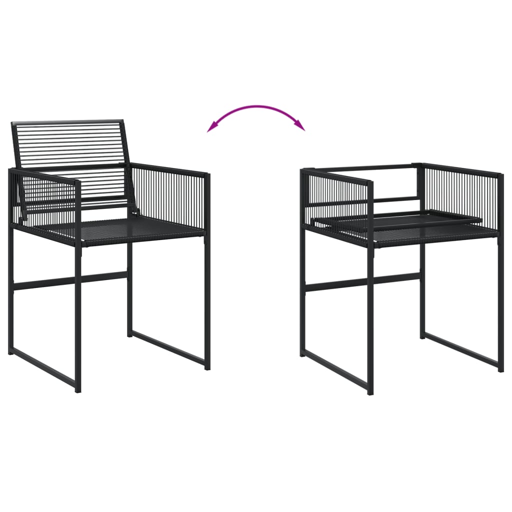 Garden Dining Set | Black