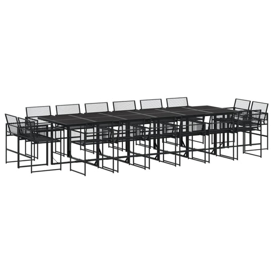 Garden Dining Set | Black