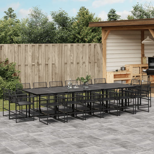 Garden Dining Set | Black