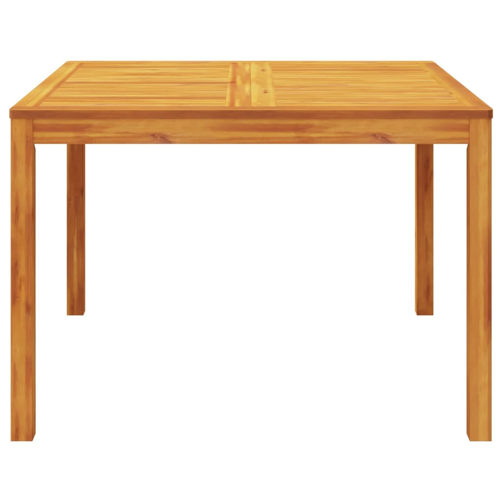 Garden Dining Set | Brown | Solid Acacia Wood | Medium | Foldable