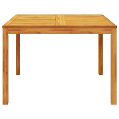 Garden Dining Set | Brown | Solid Acacia Wood | Medium | Foldable