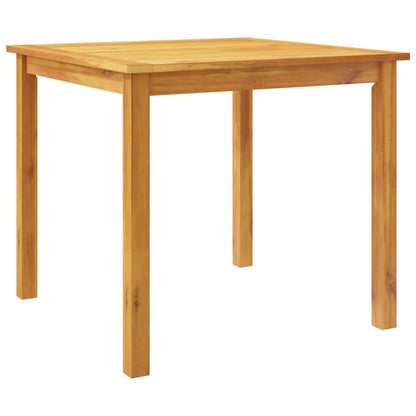 3 Piece Garden Dining Set 85x85x74 cm Solid Wood Acacia