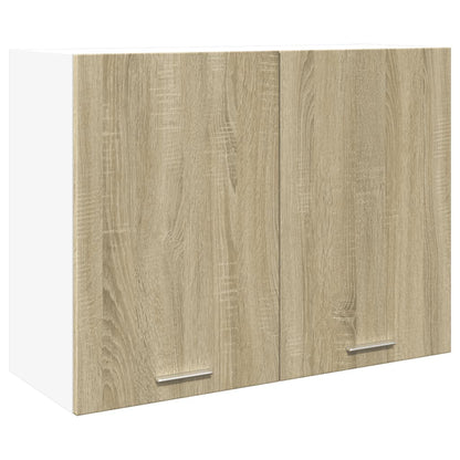 Hanging Cabinet "Lyon" Sonoma Oak 80x31x60 cm Engineered Wood