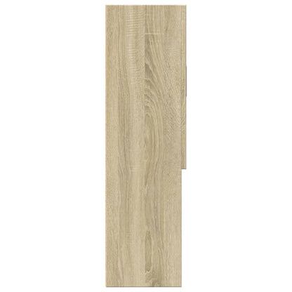 Washing Machine Cabinet Sonoma Oak 70,5x24x90 cm