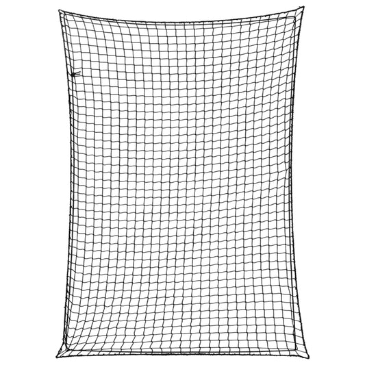 Trailer Net with Elastic Rope Black 3.5x2.5 m PP