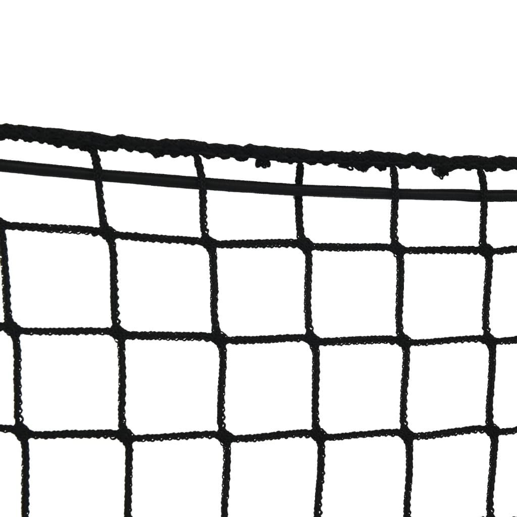 Trailer Net with Elastic Rope Black 5x3 m PP