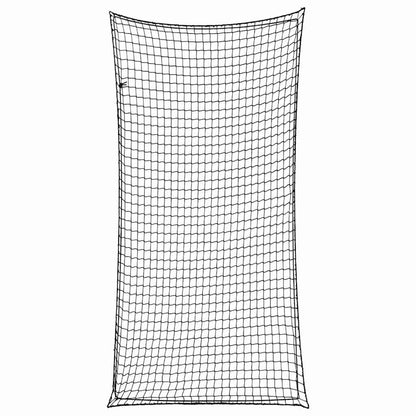 Trailer Net with Elastic Rope Black 6x3 m PP