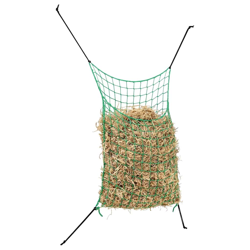 Hay Nets 2 pcs Rectangular Green 90x60 cm PP