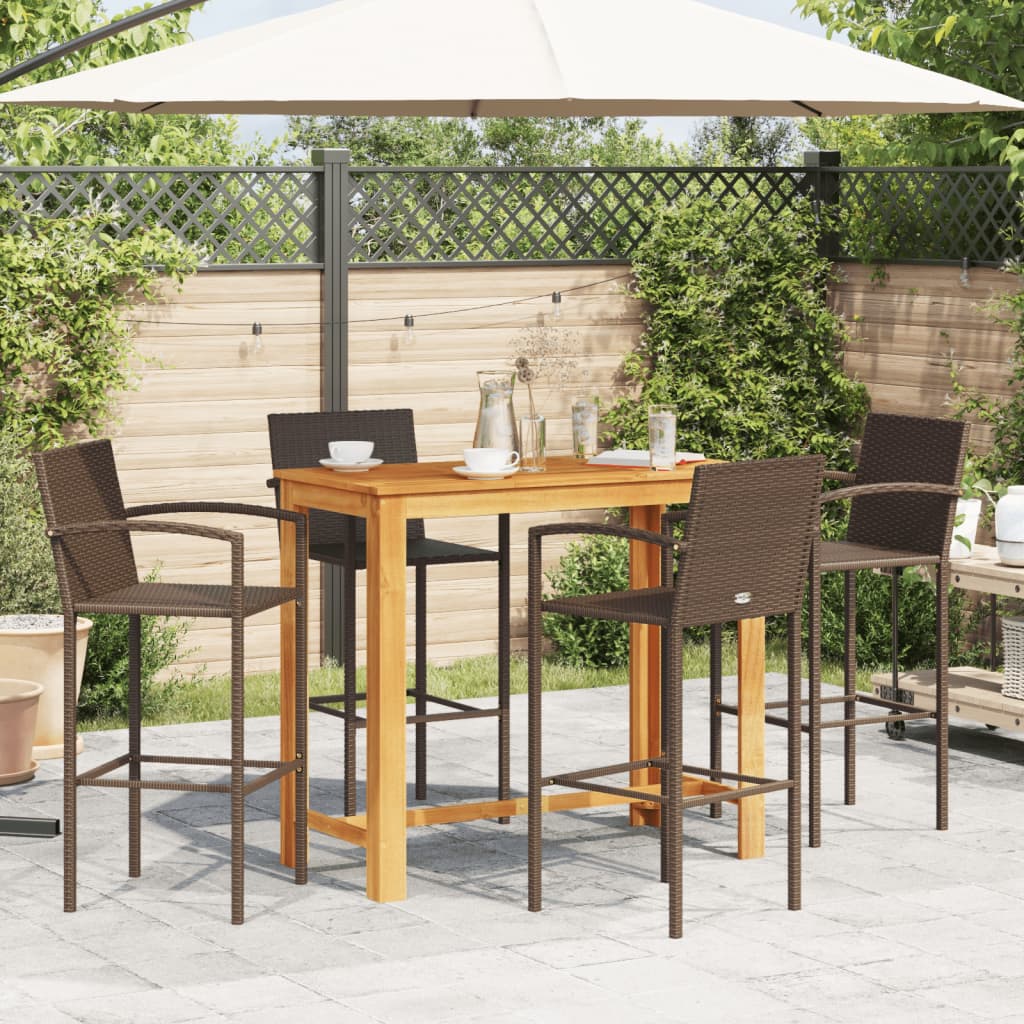 Garden Bar Set | Brown
