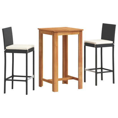 Garden Bar Set | Black, Cream White