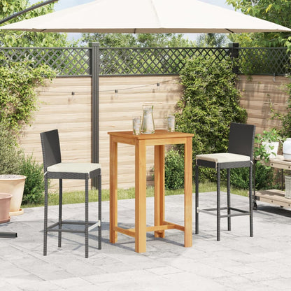 Garden Bar Set | Black, Cream White