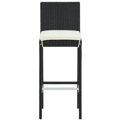 Garden Bar Set | Black | Solid Acacia Wood | Standard |  Tough