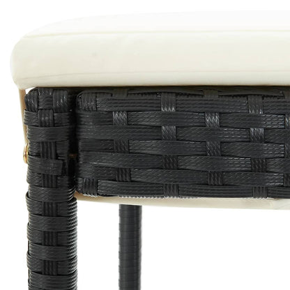 Garden Bar Set | Black | Solid Acacia Wood | Standard |  Tough