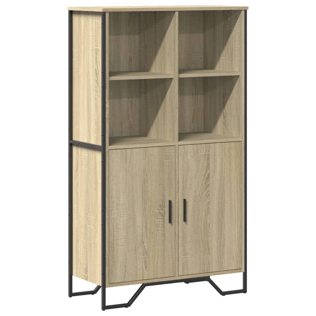 Highboard Sonoma Oak 79.5x35.5x137.5 cm Engineered wood