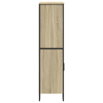 Highboard Sonoma Oak 79,5x35,5x137,5 cm Engineered Wood