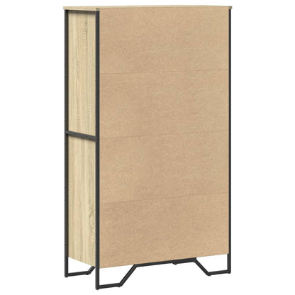 Highboard Sonoma Oak 79,5x35,5x137,5 cm Engineered Wood