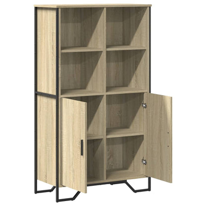 Highboard Sonoma Oak 79.5x35.5x137.5 cm Engineered wood