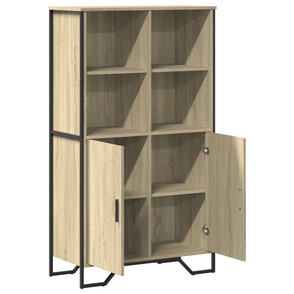 Highboard Sonoma Oak 79,5x35,5x137,5 cm Engineered Wood