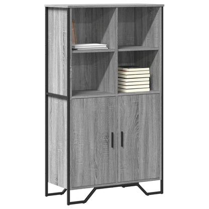 Highboard Grey Sonoma 79,5x35,5x137,5 cm Engineered Wood