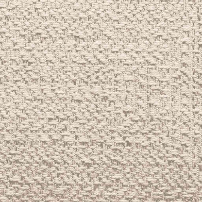 Rug ZIZUR Cream 80x200 cm Jute Look Indoor and Outdoor