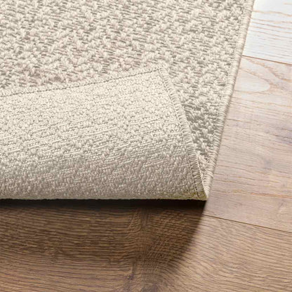 Rug ZIZUR Cream 160x230 cm Jute Look Indoor and Outdoor