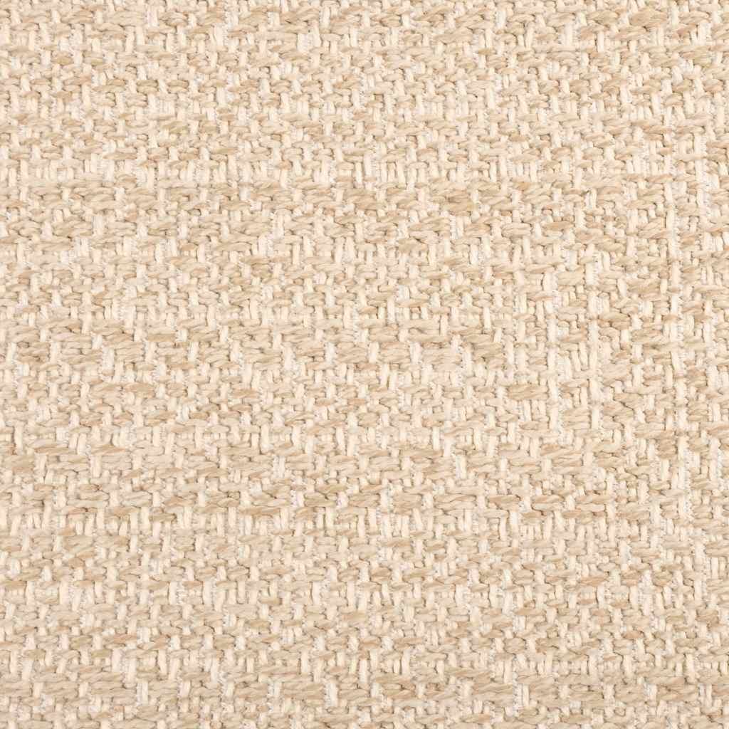 Rug ZIZUR Beige 120x120 cm Jute Look Indoor and Outdoor