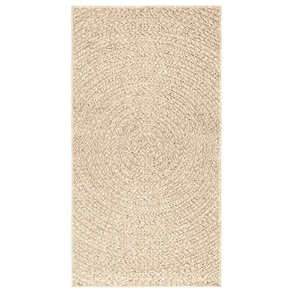 Rug ZIZUR Beige 60x110 cm Jute Look Indoor and Outdoor
