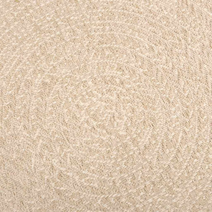 Rug ZIZUR Beige 200x290 cm Jute Look Indoor and Outdoor