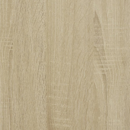 TV Cabinet Sonoma Oak 80x34,5x40 cm Engineered Wood and Metal