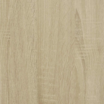 TV Cabinet Sonoma Oak 100x34,5x40 cm Engineered Wood and Metal