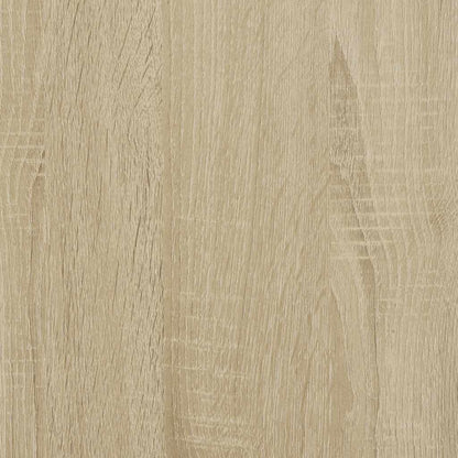 TV Cabinet Sonoma Oak 160x35x41 cm Engineered Wood and Metal